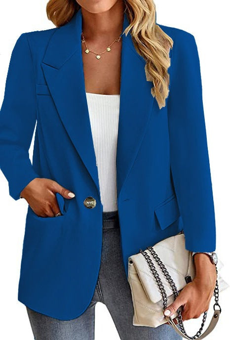 Blazer pour femmes avec poches à la mode et coupe élégante Chic und Stil