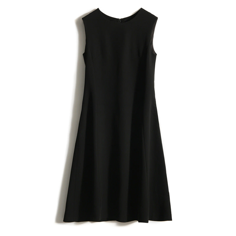 Robe midi classique A-line pour femmes Chic und Stil