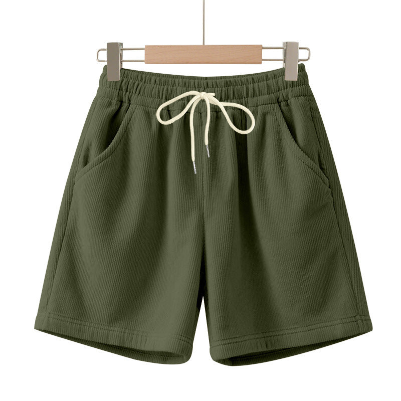 Pantalons décontractés pour hommes en tissu doux avec taille élastique et poches latérales pratiques Chic und Stil