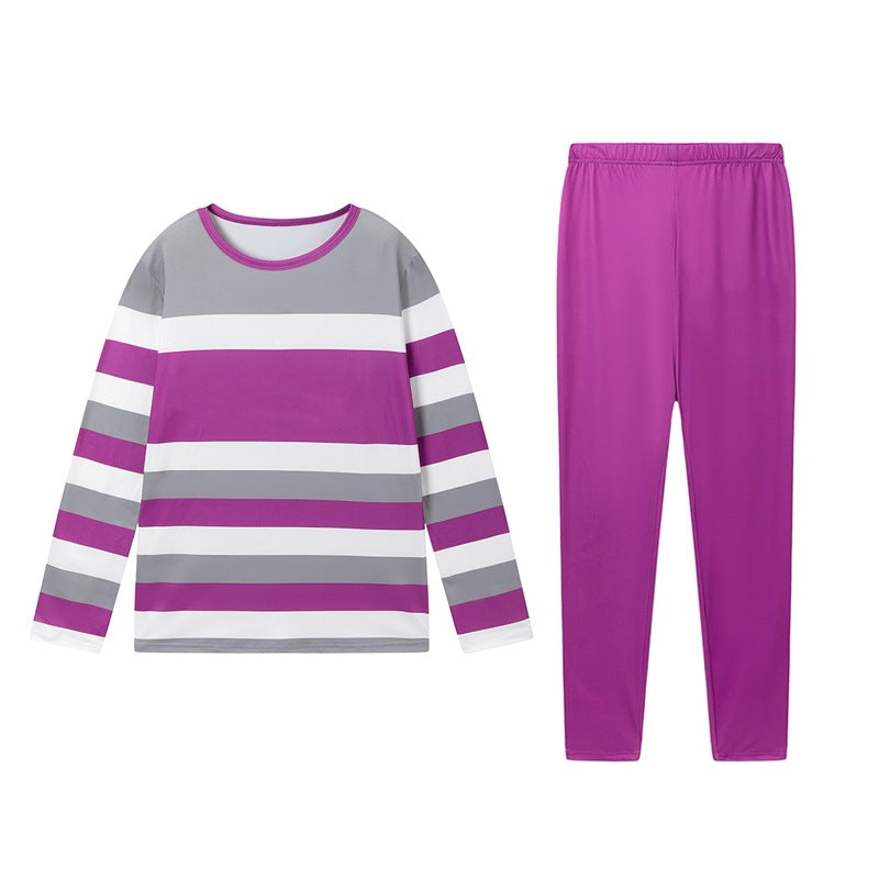 Leisure set for women with a striped top and matching pants Chic and Style