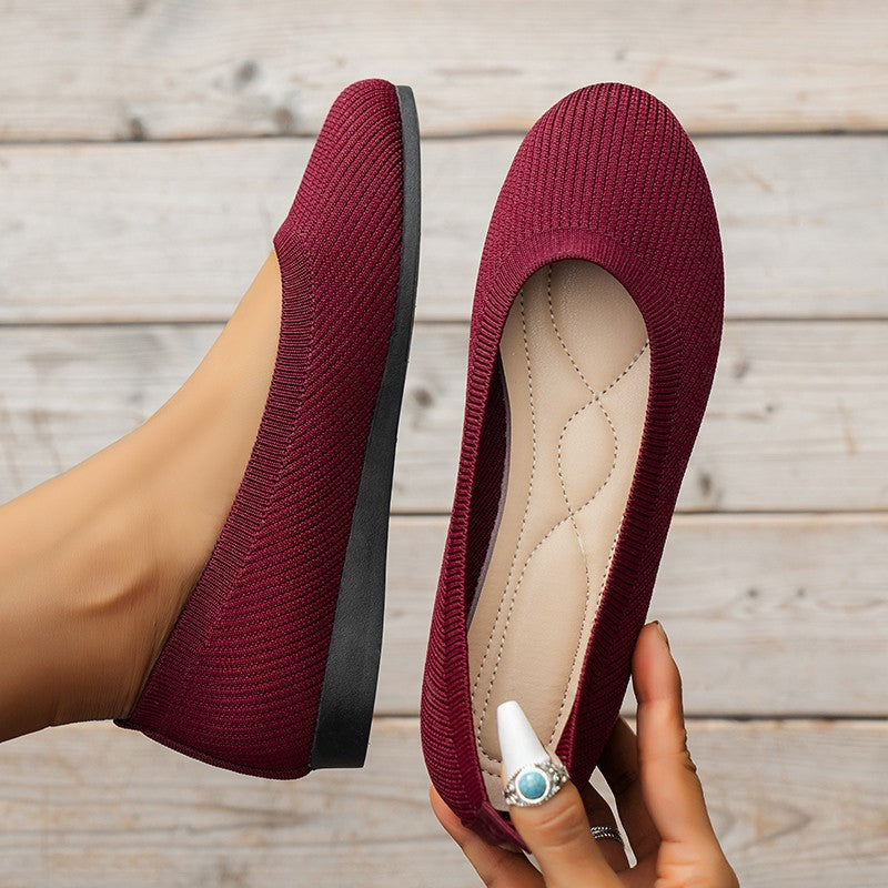Dames Ballerines Confortables Chic und Stil
