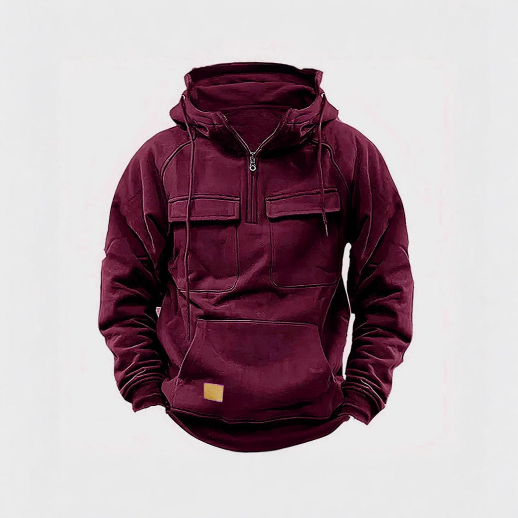 Veste à capuche pratique et chaude pour hommes avec poches Chic und Stil