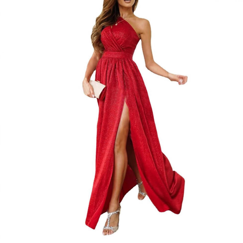Robe de soirée élégante asymétrique Chic und Stil pour femme