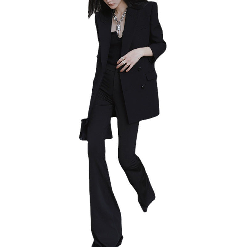 Veste taillée à double boutonnage pour femmes Chic und Stil 1750846391