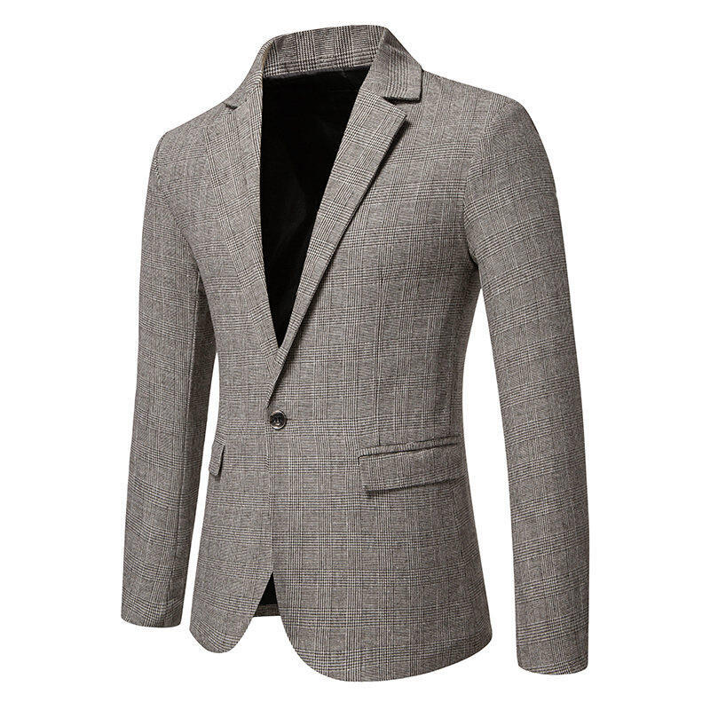 Blazer élégant pour hommes en design chevrons Chic und Stil