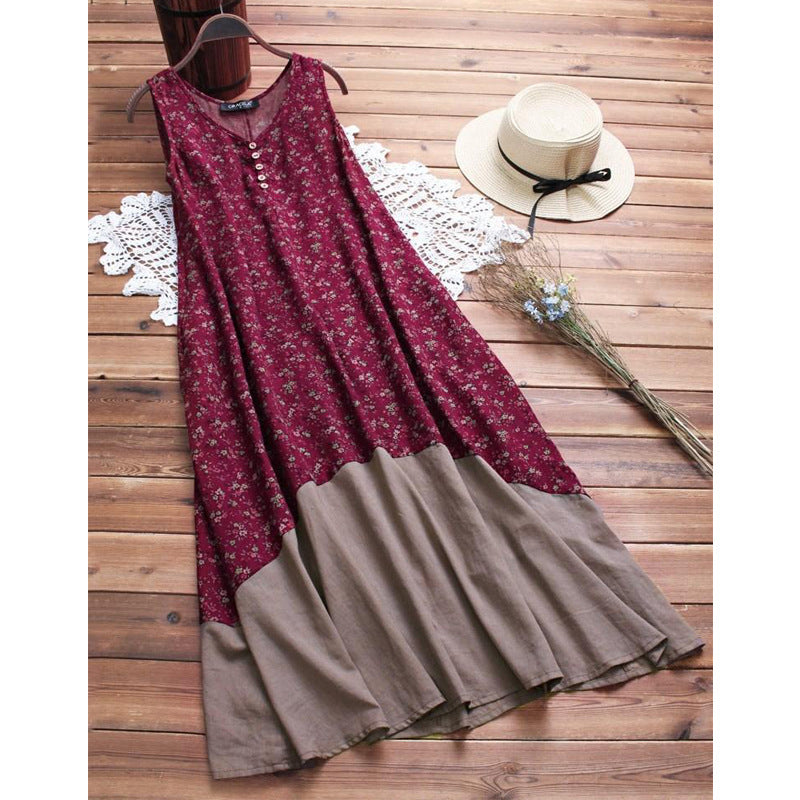 Robe maxi brodée femme Bohemian Chic und Stil