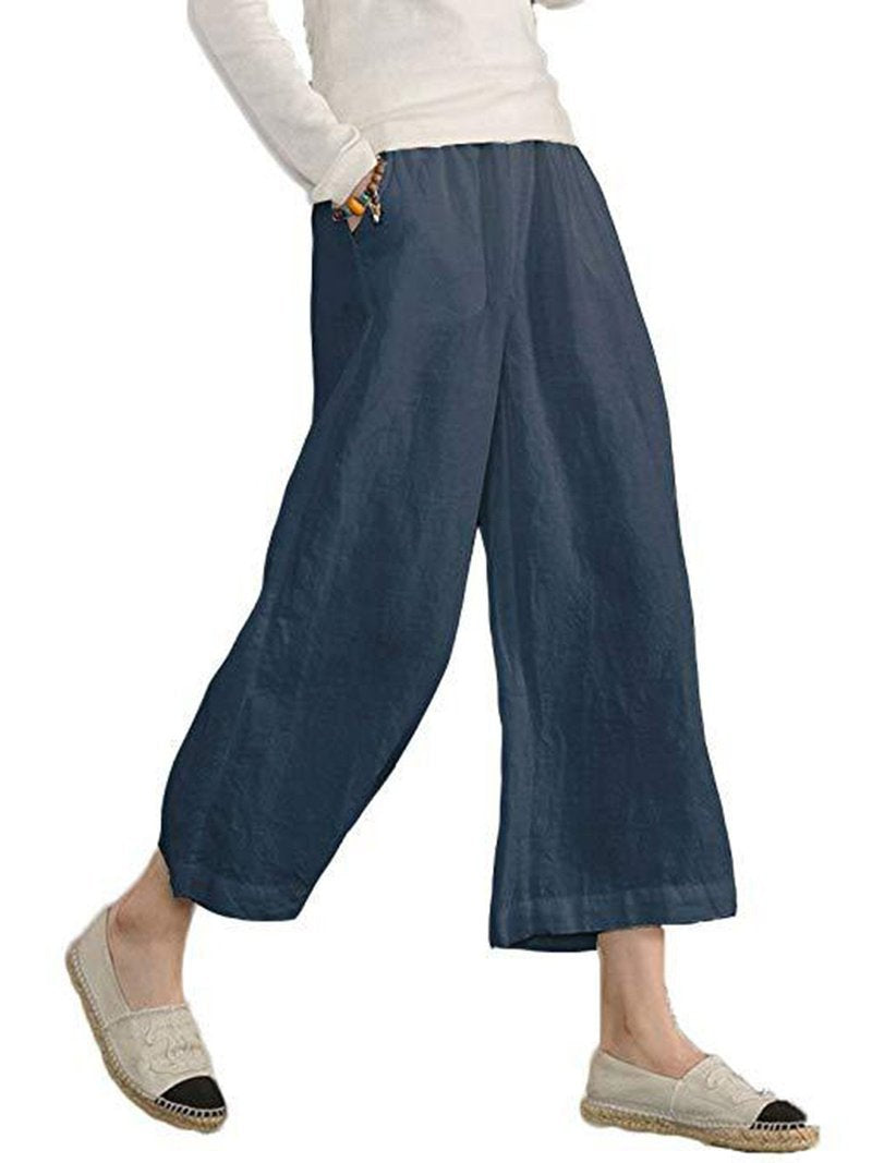 Pantalon cropped décontracté pour femmes Chic und Stil