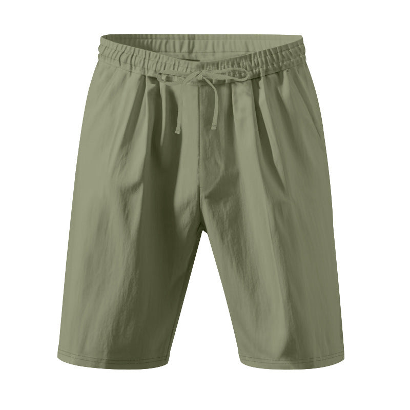Shorts de loisirs pour hommes en matériau léger et respirant avec une taille élastique Chic und Stil