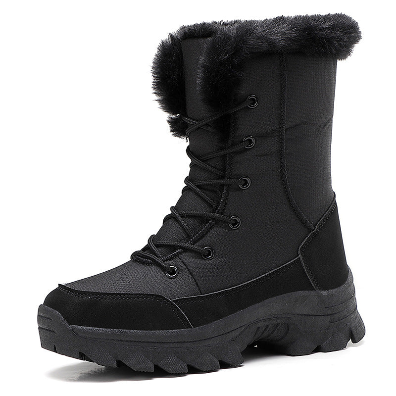 Bottes d'hiver pour dames avec doublure intérieure isolante et semelle profilée antidérapante Chic und Stil