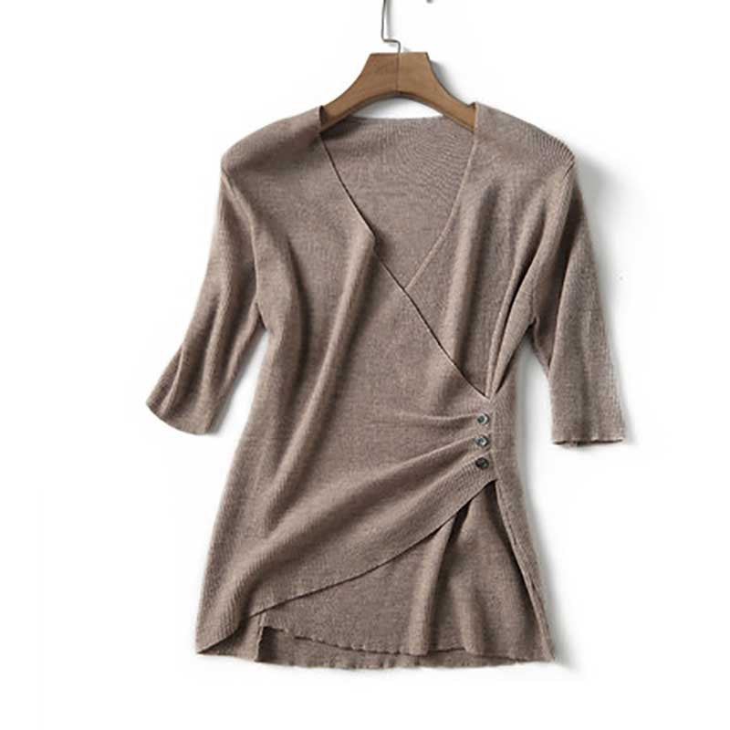 Haut enveloppant chic pour femmes Chic und Stil