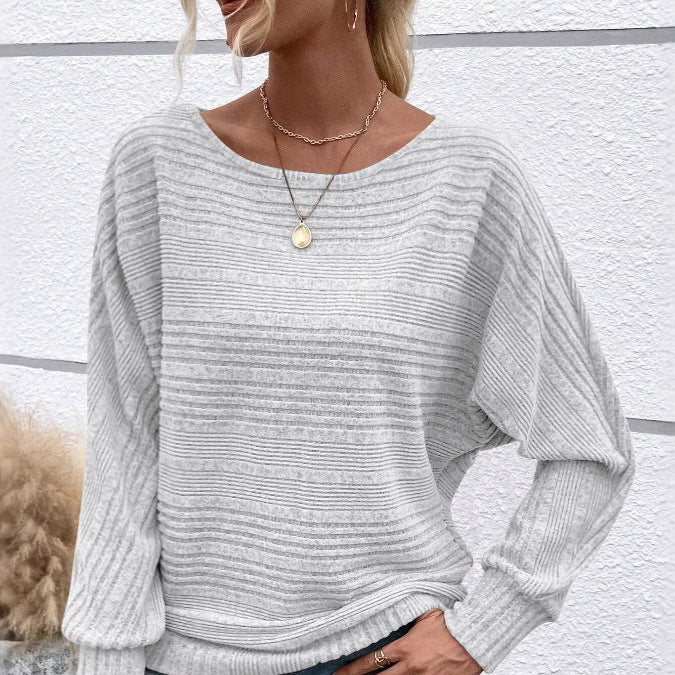 Pull en tricot décontracté pour femmes Chic und Stil