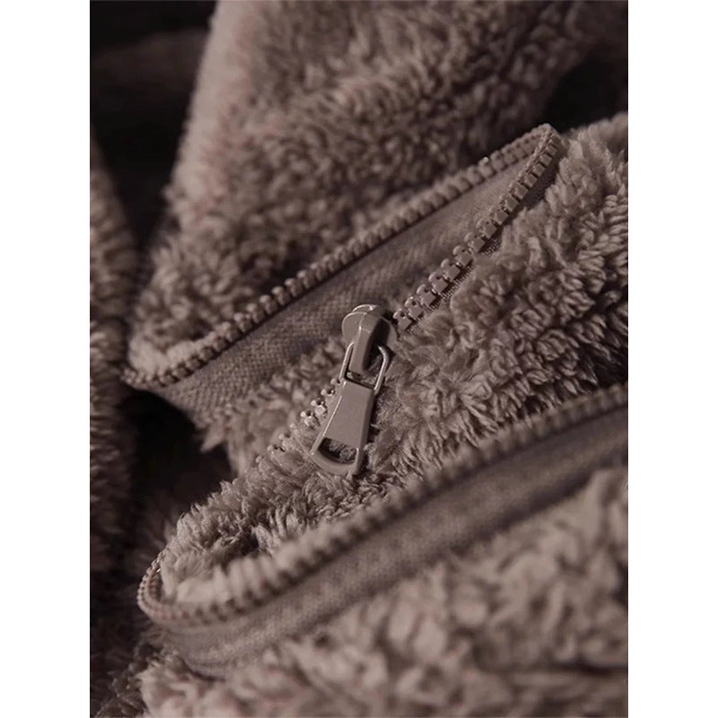 Veste à fermeture éclair en polaire pour femmes Chic und Stil