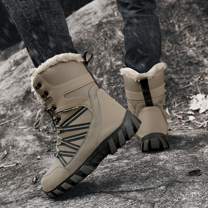 Bottes d'hiver pour femmes avec semelle antidérapante et doublure isolante Chic und Stil