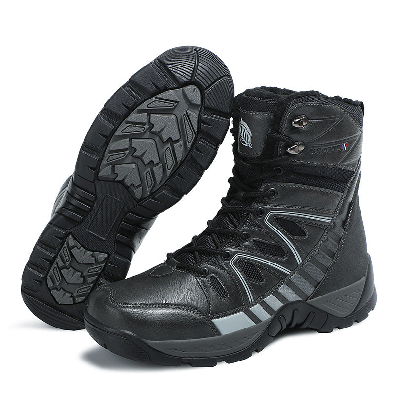 Bottes de trekking d'hiver imperméables pour femmes avec doublure isolante et semelle antidérapante Chic und Stil