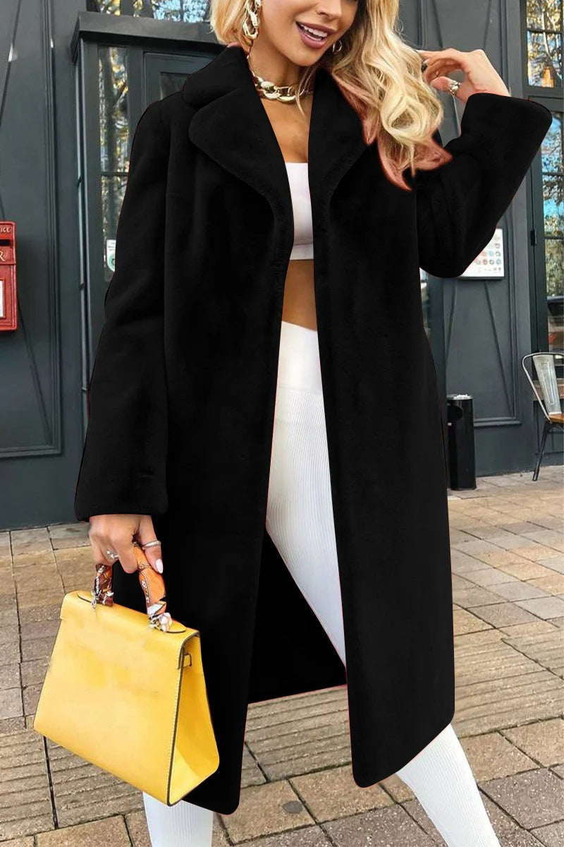 Veste en fleece élégante pour femmes avec une coupe moderne et des poches généreuses Chic und Stil