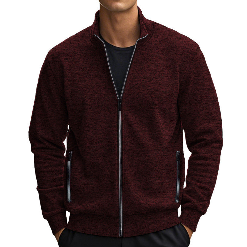 Veste de loisirs sportive pour homme avec col montant et poches zippées Chic und Stil