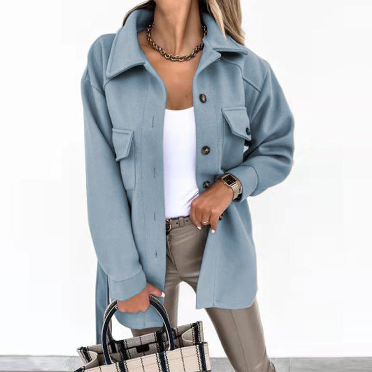 Veste utilitaire pour dames avec une ceinture tendance et des poches pratiques Chic und Stil