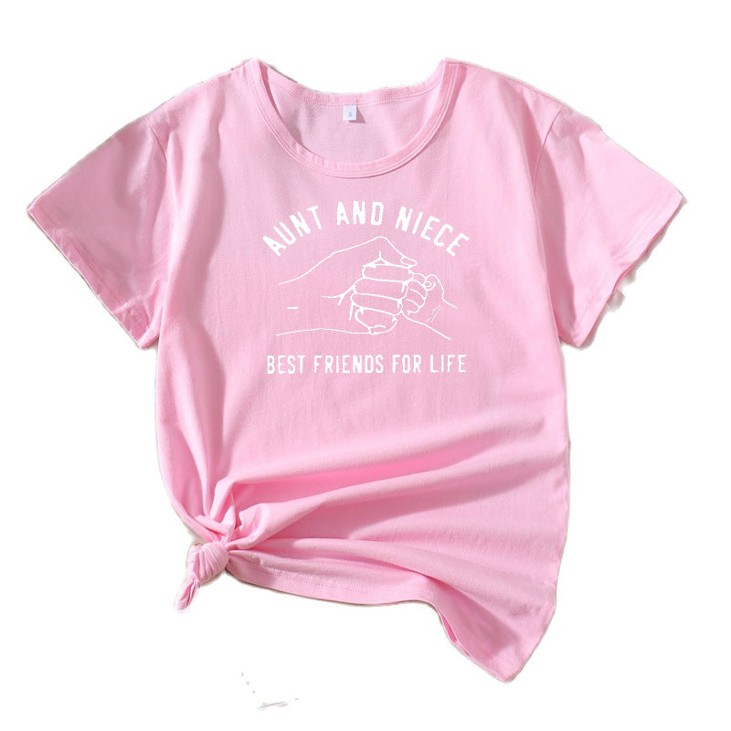 T-shirt graphique de temps libre pour femmes Chic und Stil
