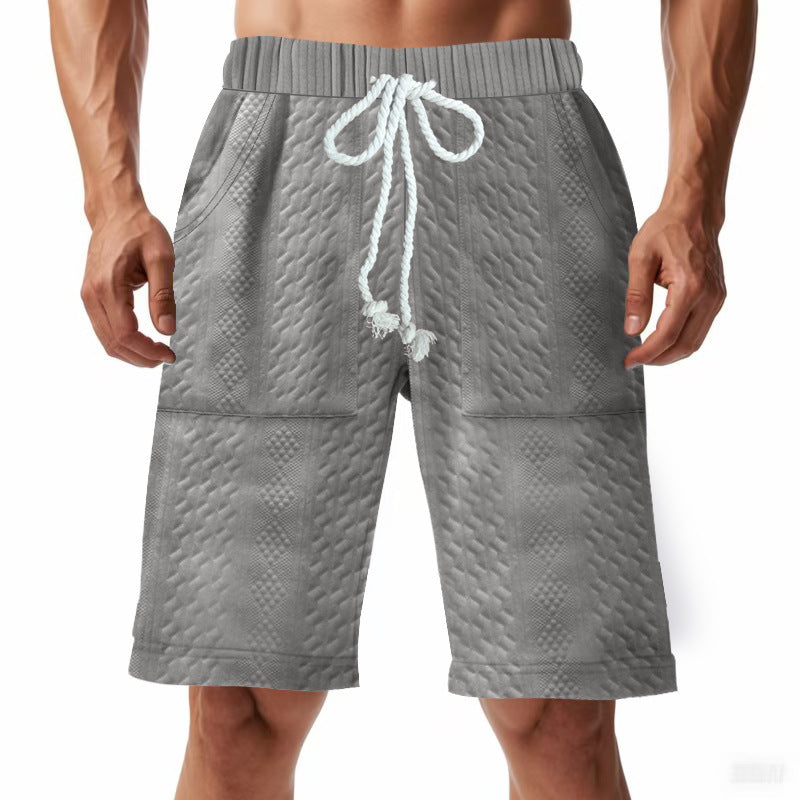 Shorts de bain sportifs pour hommes avec taille élastique et cordon de serrage Chic und Stil
