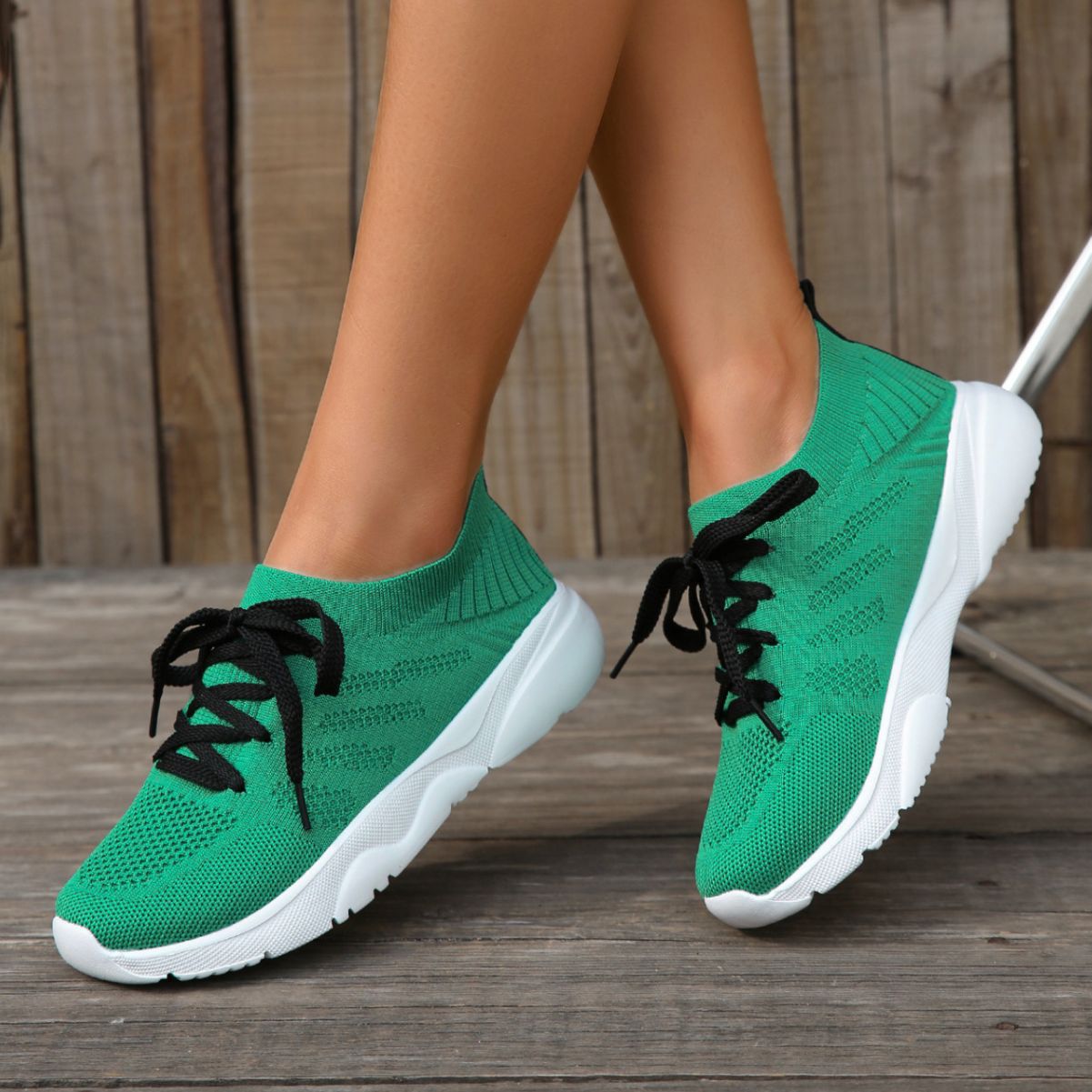 Baskets de sport pour femmes avec tige en mesh respirant Chic und Stil