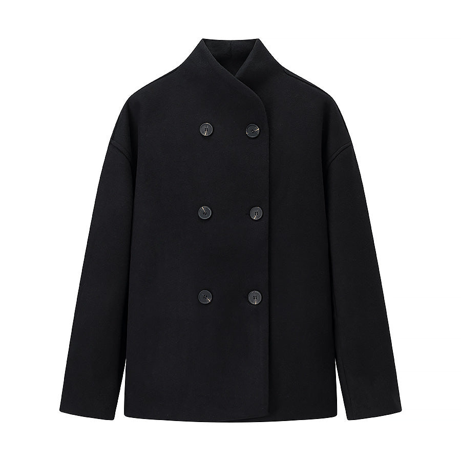 Dames élégant manteau en laine Chic und Stil