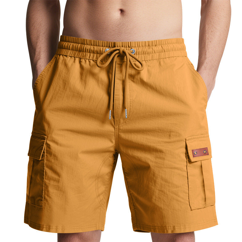 Shorts cargo pour hommes avec taille élastique et poches latérales pratiques Chic und Stil