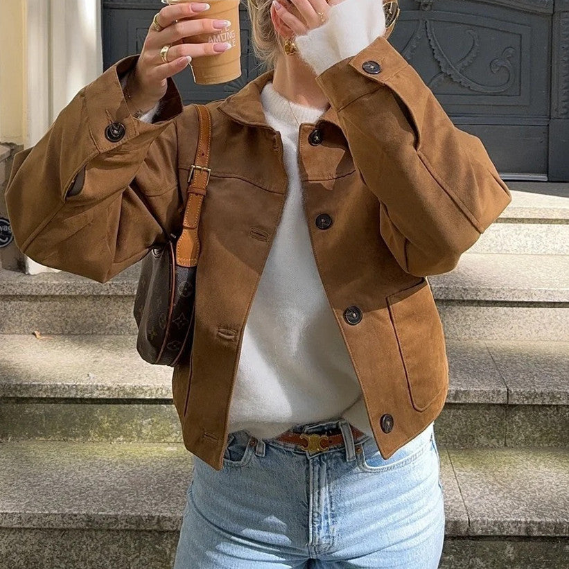 Pull femme avec une coupe décontractée et des manches volumineuses Chic und Stil