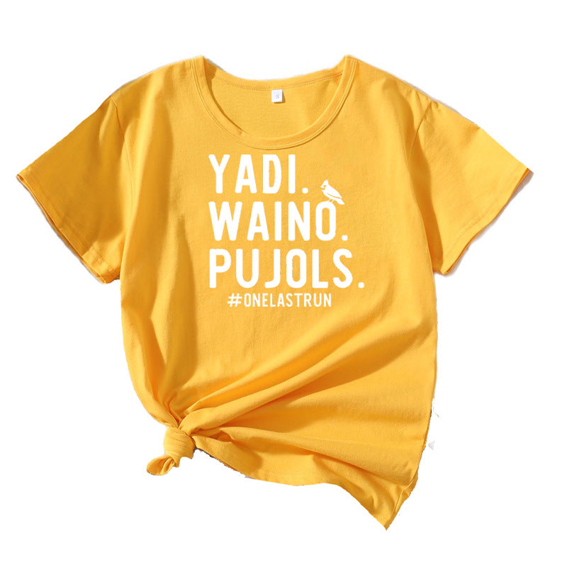 T-shirt graphique de loisirs pour femmes Chic und Stil