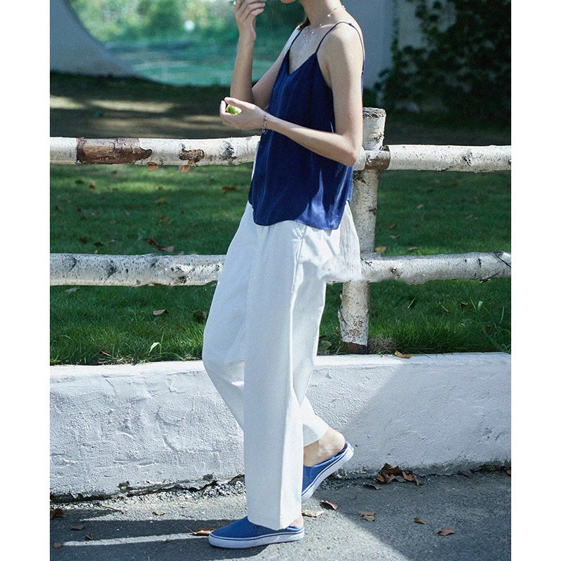 Pantalons taille haute décontractés pour femmes Chic und Stil