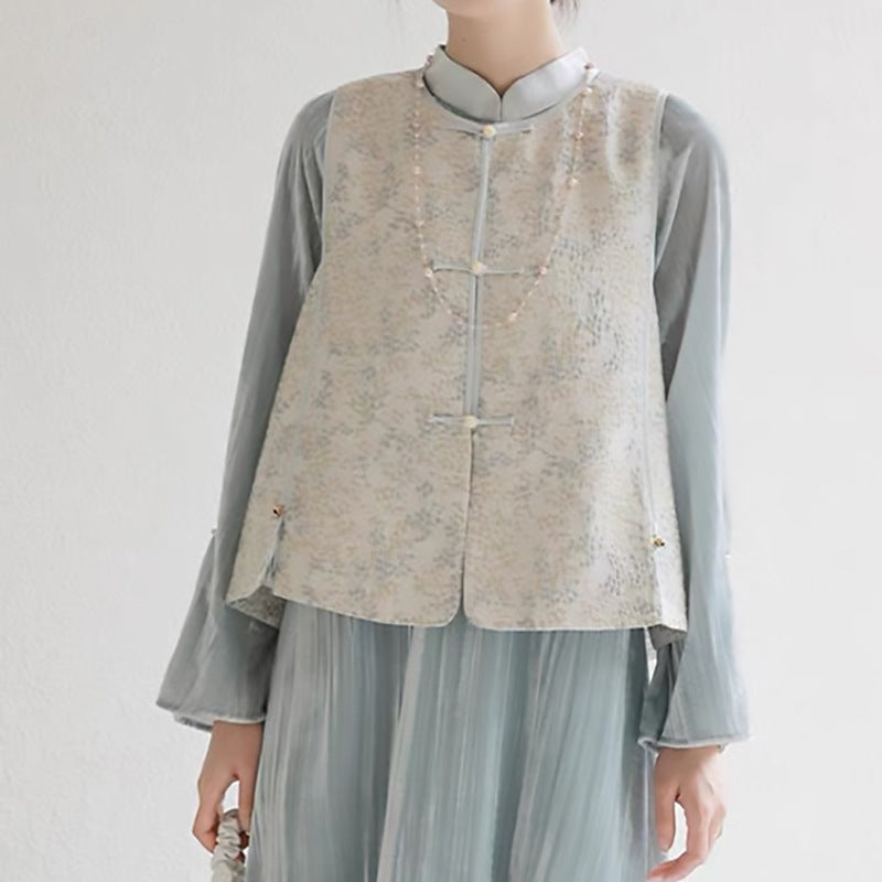 Gilet superposé élégant pour femmes Chic und Stil