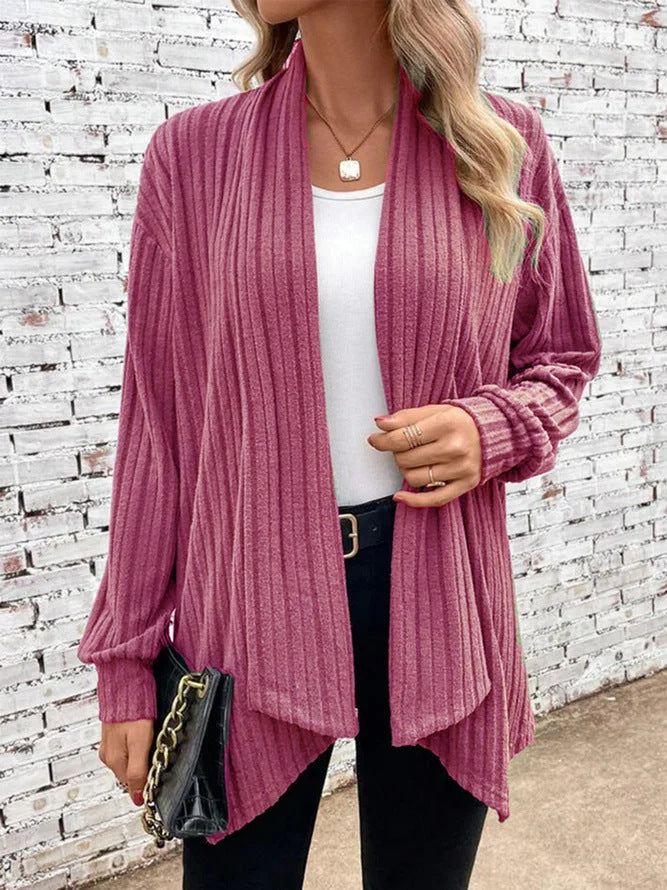 Kimono en gros tricot pour femmes avec coupe décontractée et manches longues Chic und Stil