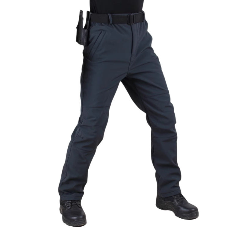 Pantalon cargo fonctionnel pour hommes avec poches multifonctionnelles et taille réglable Chic und Stil