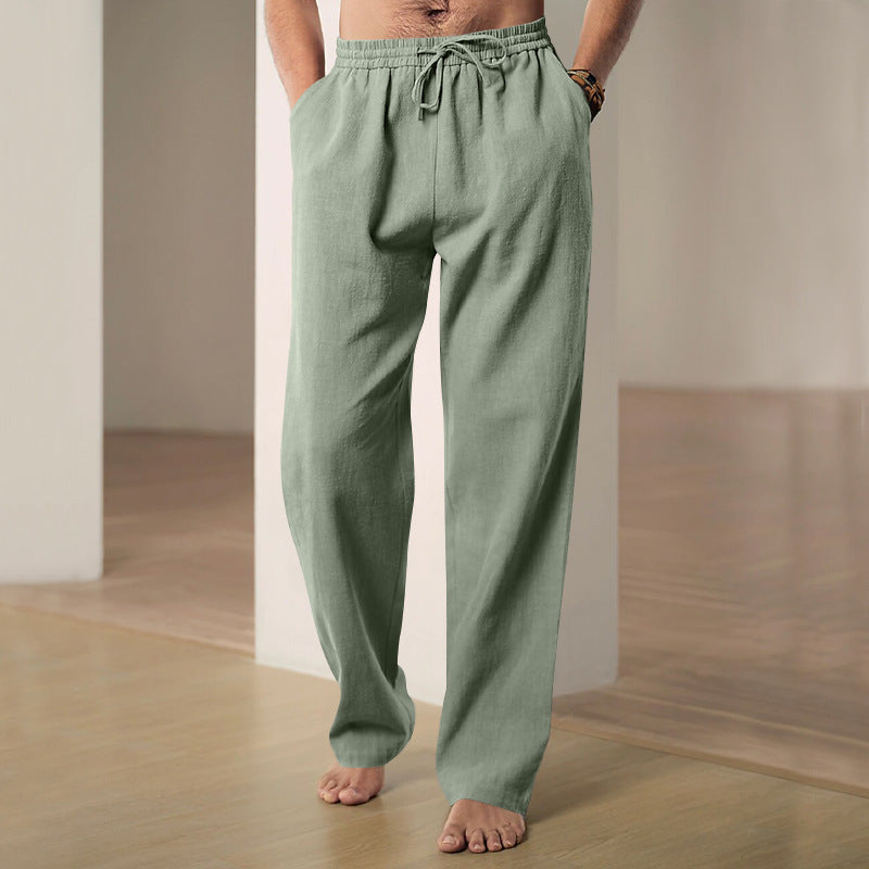 Pantalon de loisirs confortable pour hommes avec taille réglable et matériau respirant Chic und Stil