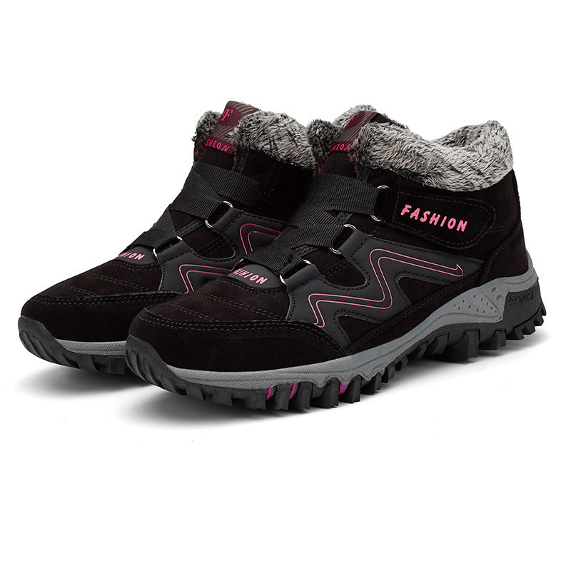 Bottes de randonnée pour femmes avec doublure isolante et semelle antidérapante Chic und Stil