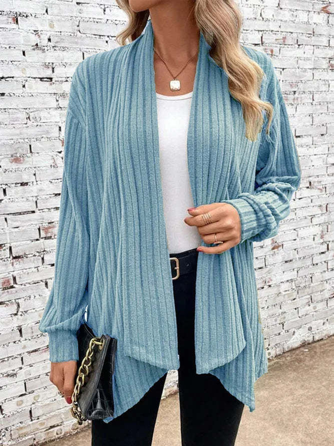 Kimono en gros tricot pour femmes avec coupe décontractée et manches longues Chic und Stil