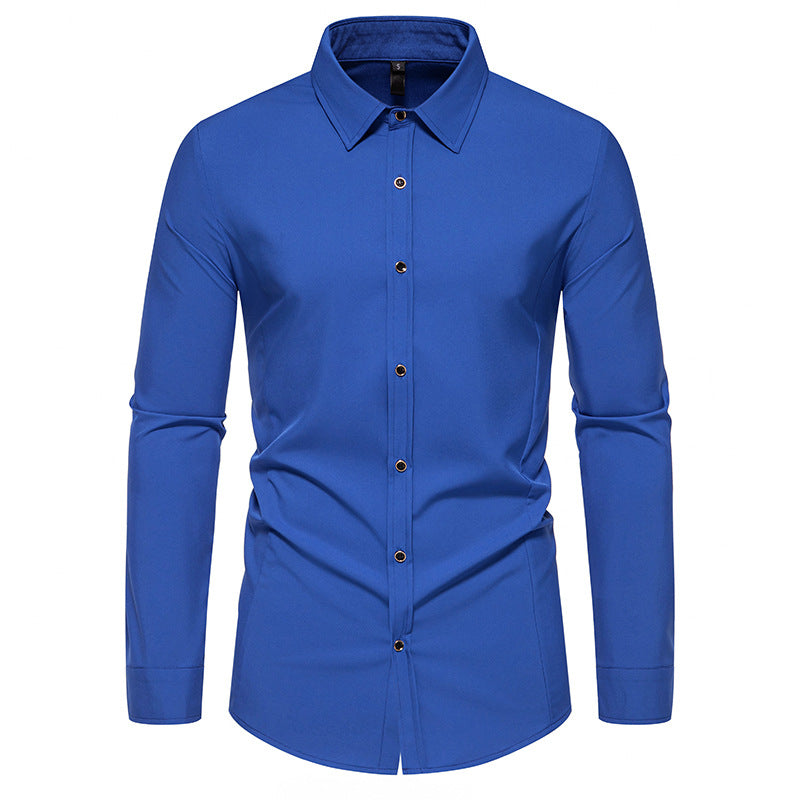 Chemise à manches longues tendance pour hommes avec une coupe élégante Chic und Stil