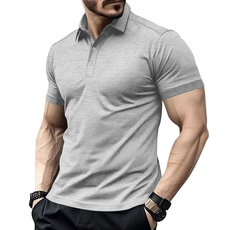 Hommes Polo à manches courtes de haute qualité avec technologie respirante et coupe moderne Chic und Stil