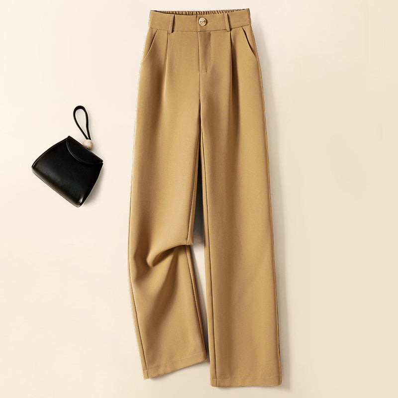 Pantalon tailleur large pour femme Chic und Stil