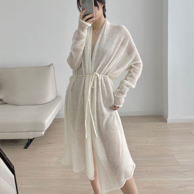Robe kimono légère pour femmes avec ceinture Chic und Stil