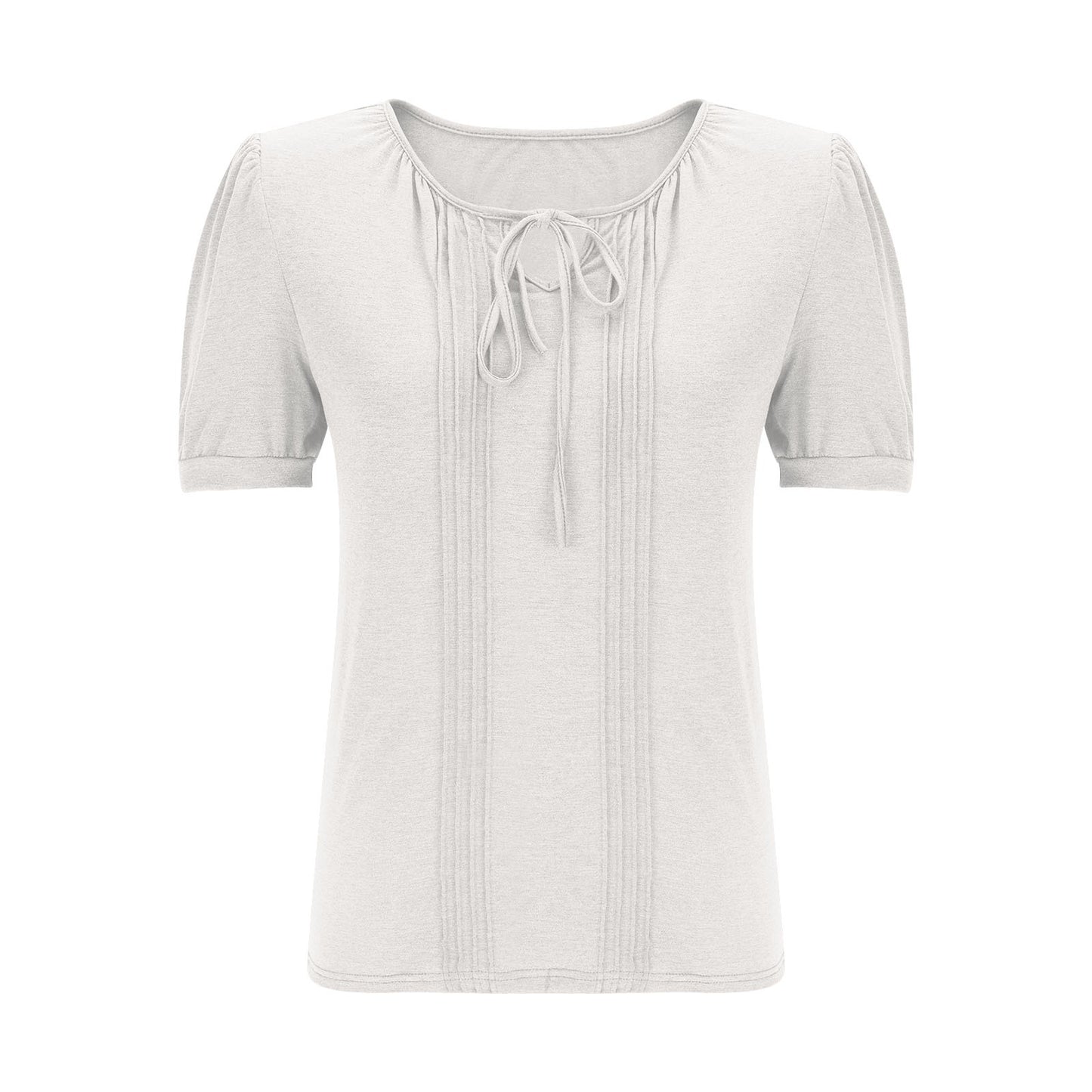 Blouse décontractée à manches bouffantes pour femmes Chic und Stil