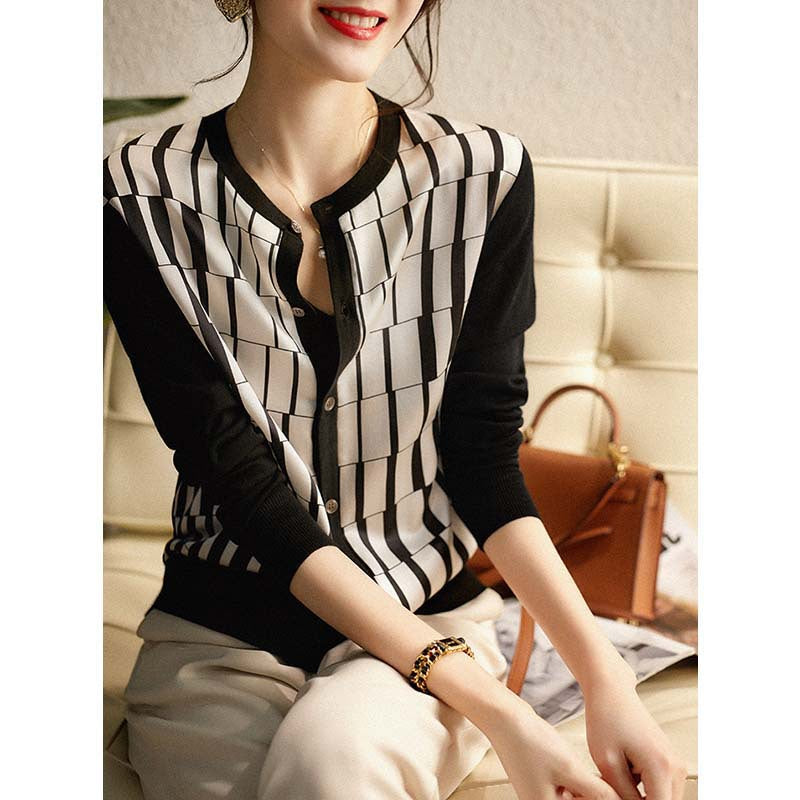 Cardigan à boutons pour femmes Chic und Stil