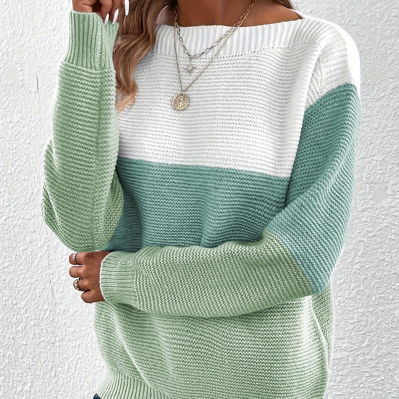 Dames Pull Oversize Tendance Chic und Stil