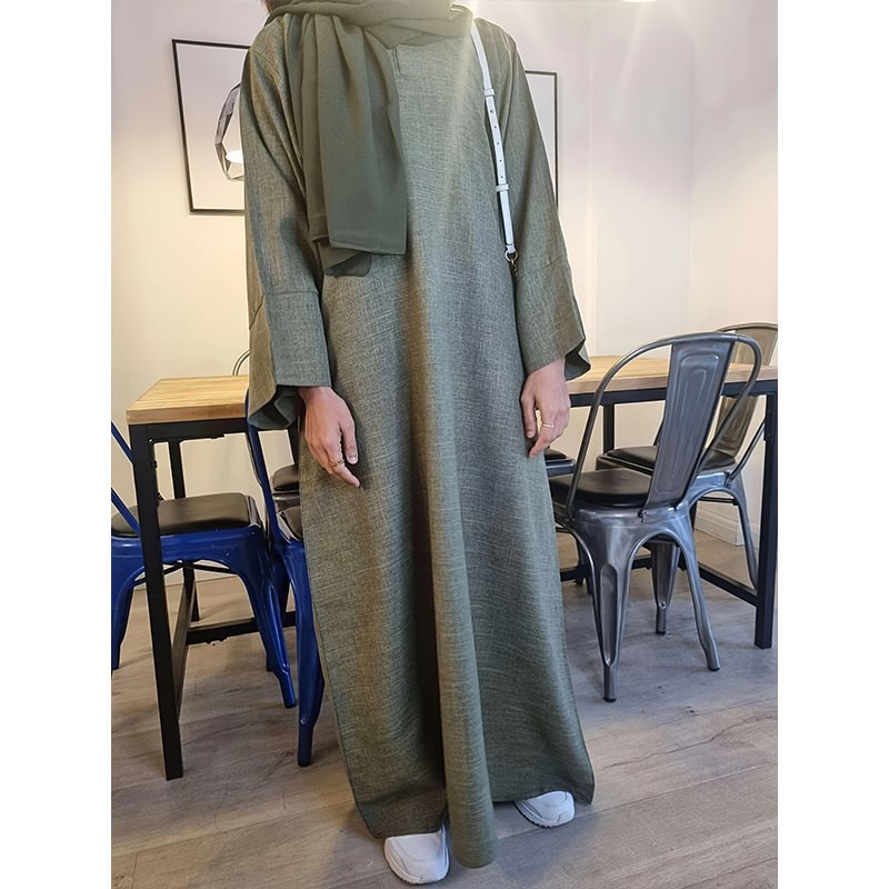 Robe kaftan pour dames avec coupe ample et finition élégante Chic und Stil