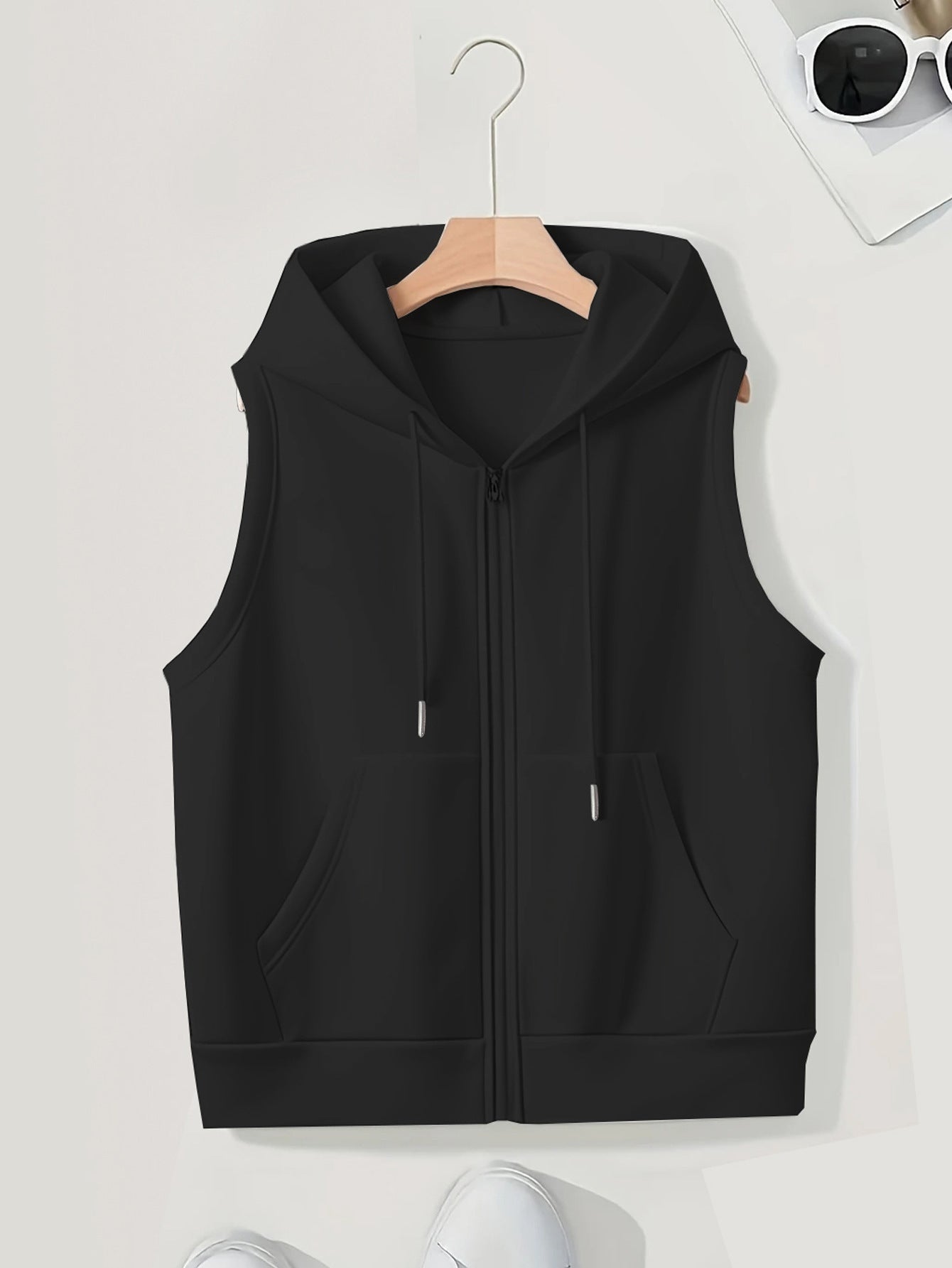 Veste à capuche sportive pour dames avec fermeture éclair et poches pratiques Chic und Stil