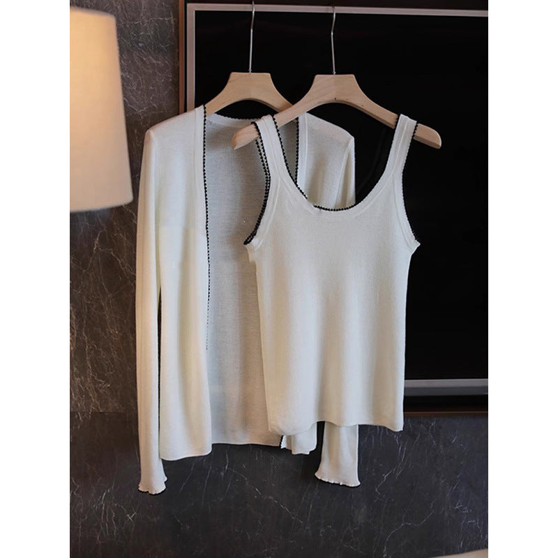 Haut à manches longues élégant pour femmes Chic und Stil