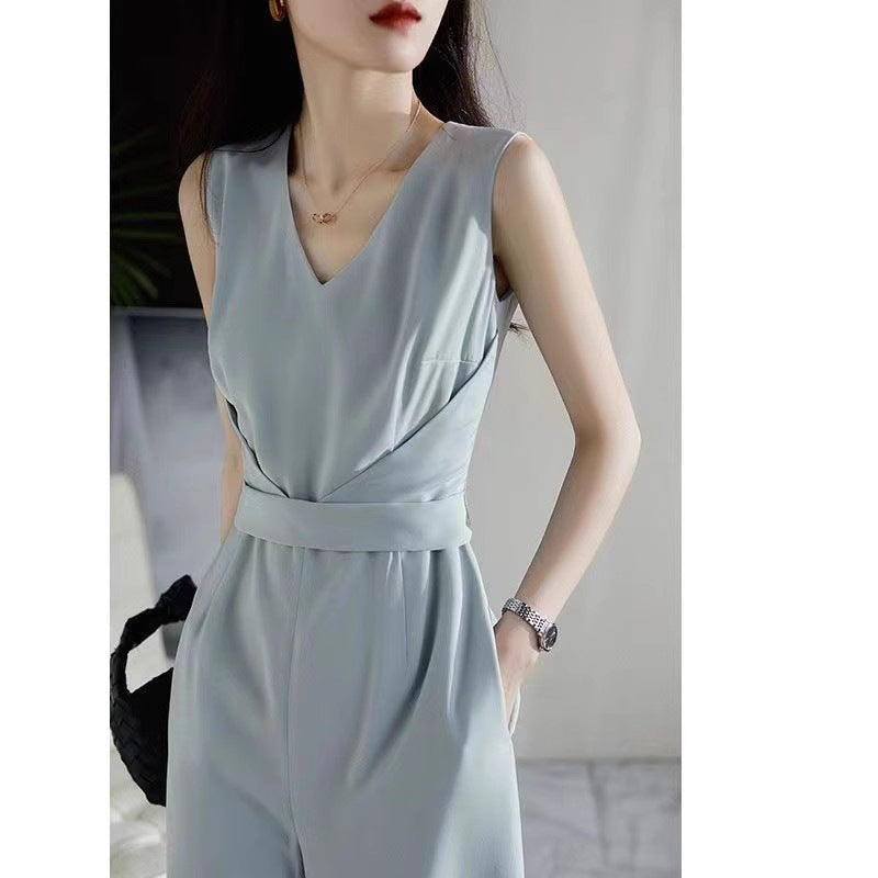 Combinaison élégant femme à col en V Chic und Stil