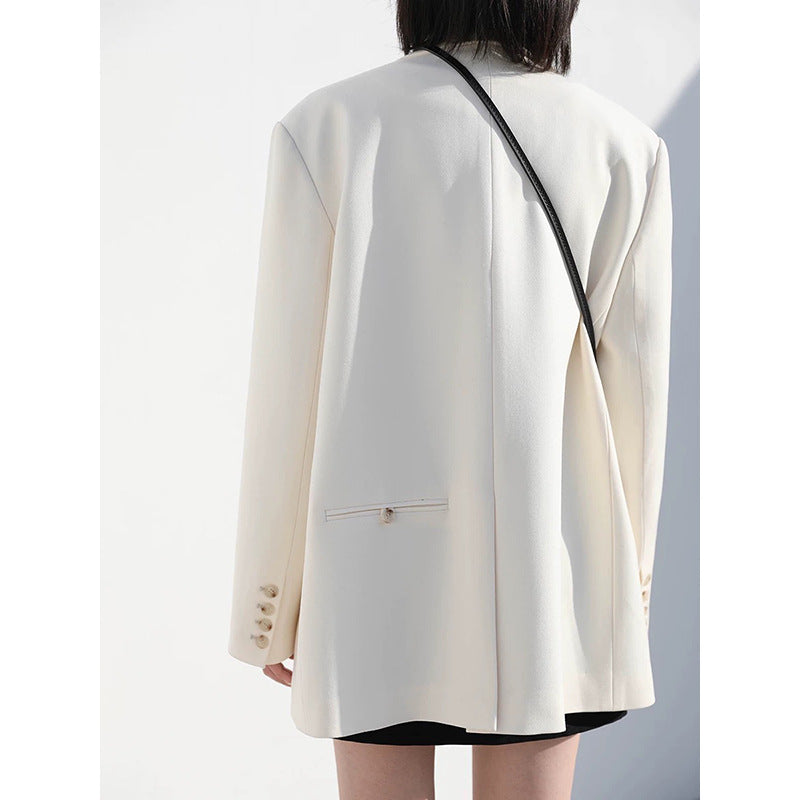 Veste oversize à double boutonnage pour femmes Chic und Stil