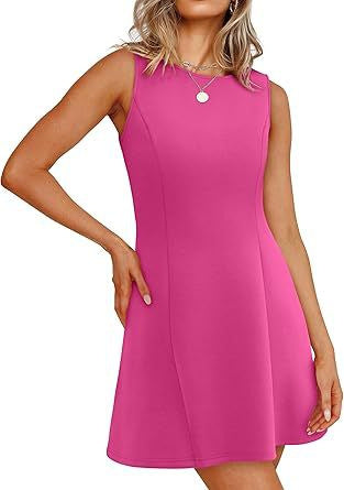 Robe sans manches A-line pour femmes avec coupe intemporelle Chic und Stil