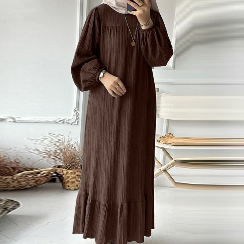 Dames Élégante et légère robe maxi Chic und Stil
