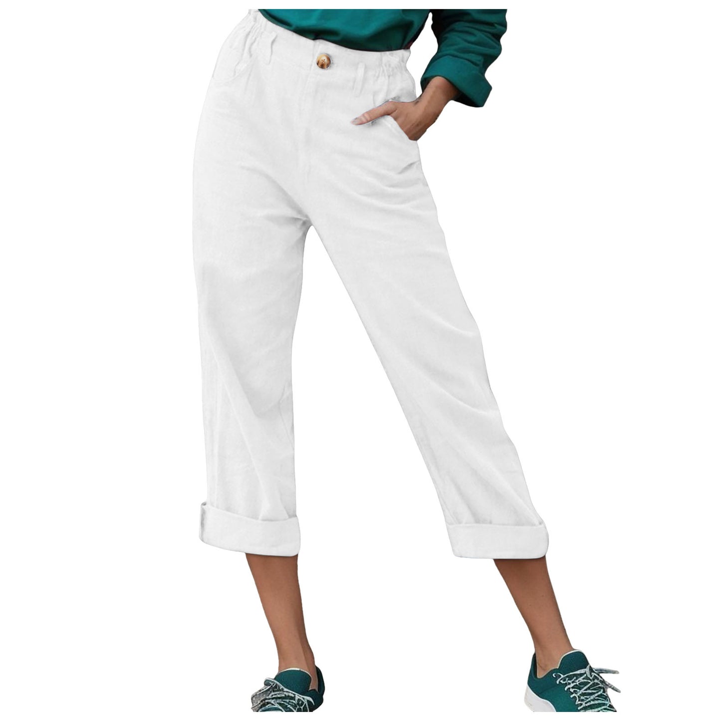 Pantalon court décontracté pour dames Chic und Stil